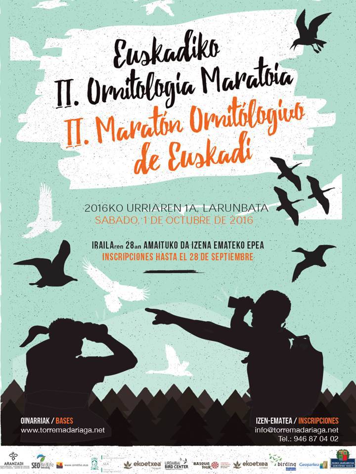 II Maratón Ornitológico de Euskadi