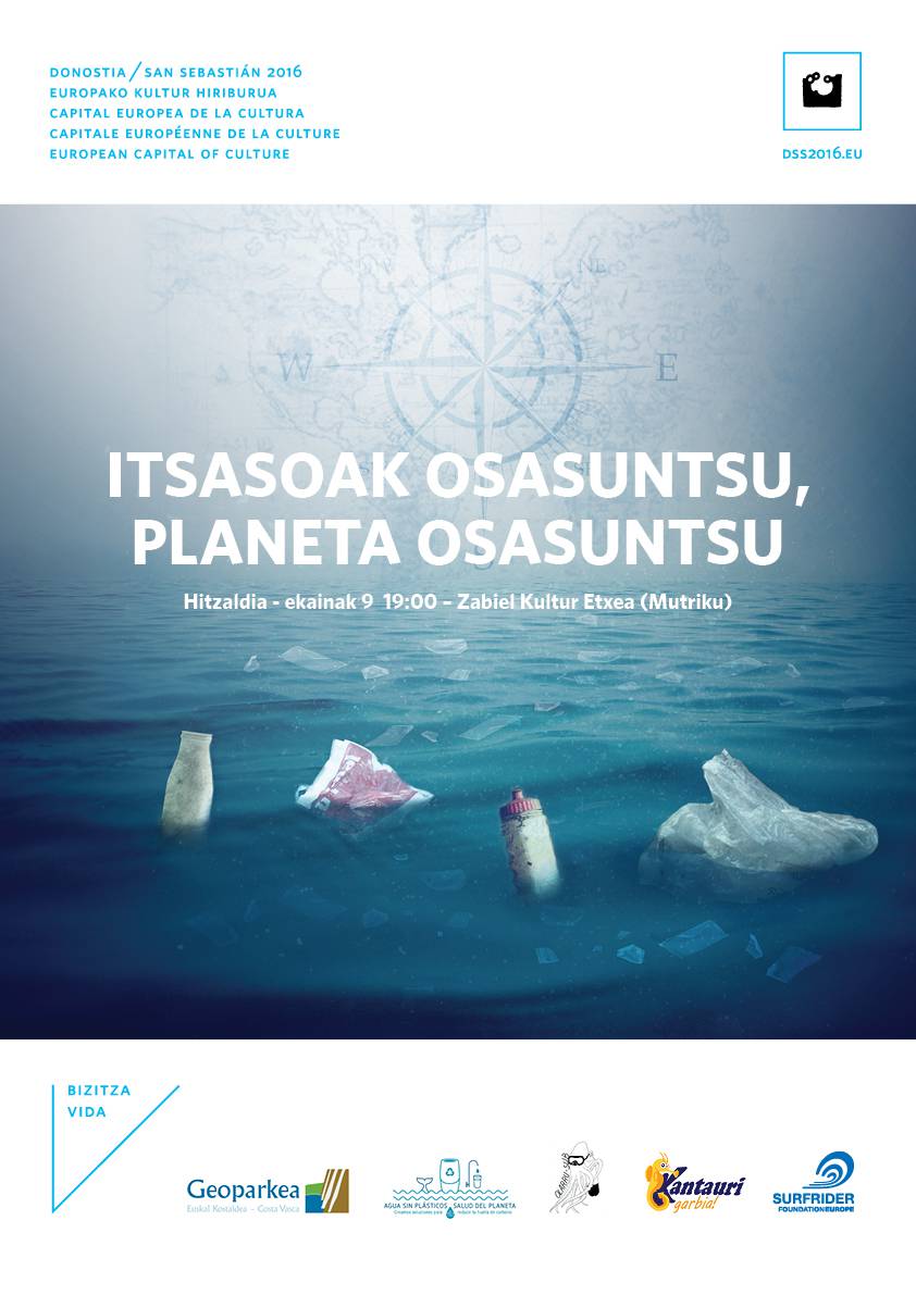 Charla-encuentro "Unos océanos sanos, un planeta sano" en Mutriku